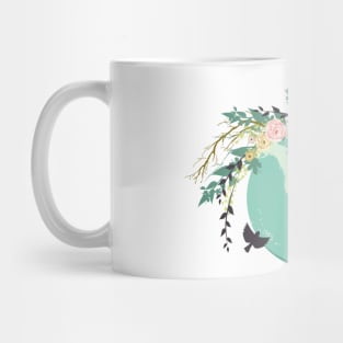 Earth Day Flower Globe Mug